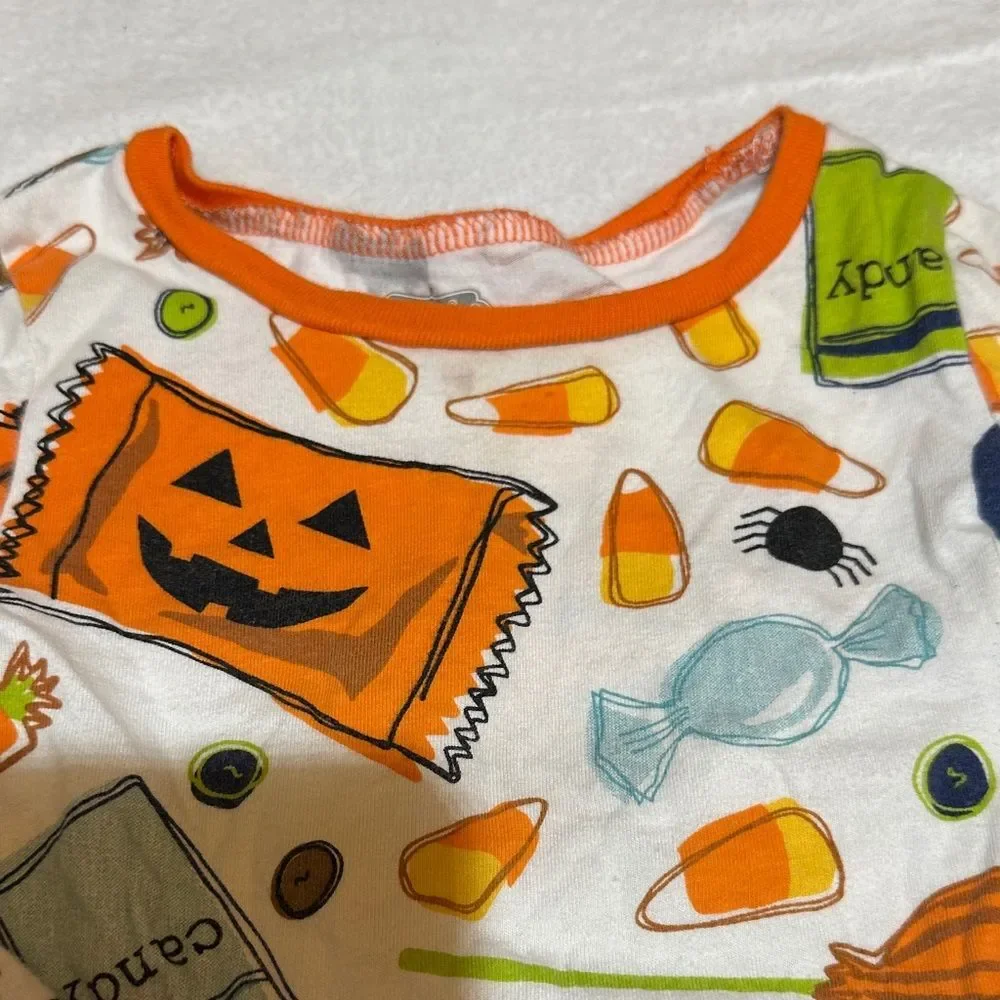 Set of 3 halloween theme pajama sets carters & MudPie 12/18mo